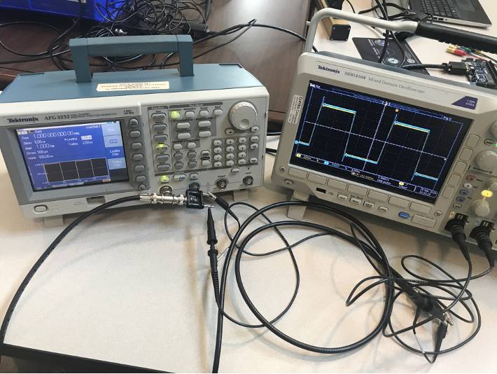 EMC Certificate Course test setup